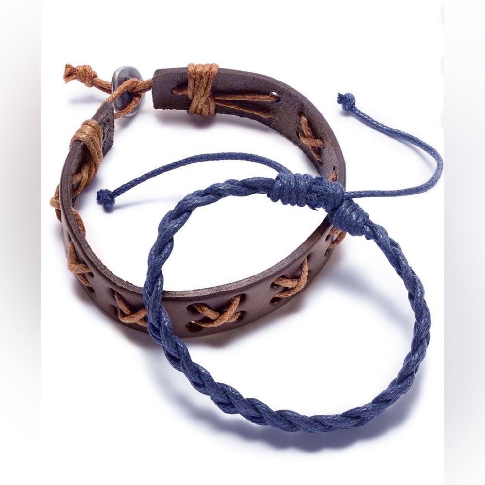 RA Rogue Accessories Lander 2-Piece‎ Men’s Bracelets NWT